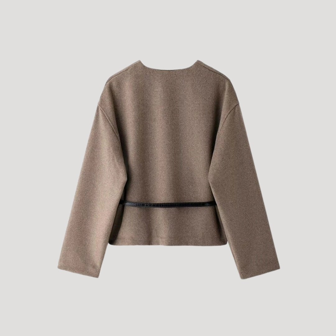 Ella | Women’s Spring Belted Wrap Jacket Top