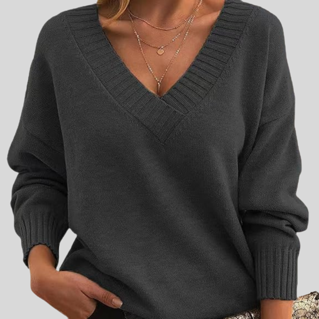 LILLIAN™ - Lightweight V-Neck Sweater