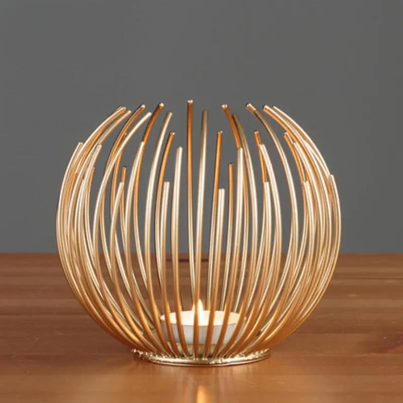 Candle Holder Bronze Small Medium Large Decorative Stand, Elegant Design