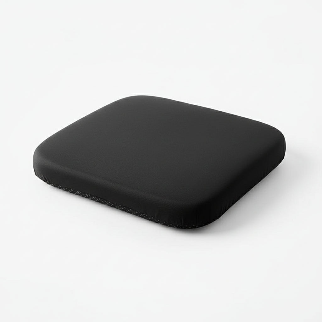 Chair Seat Cushion, Memory Foam, 40cm Square, 4cm Thickness