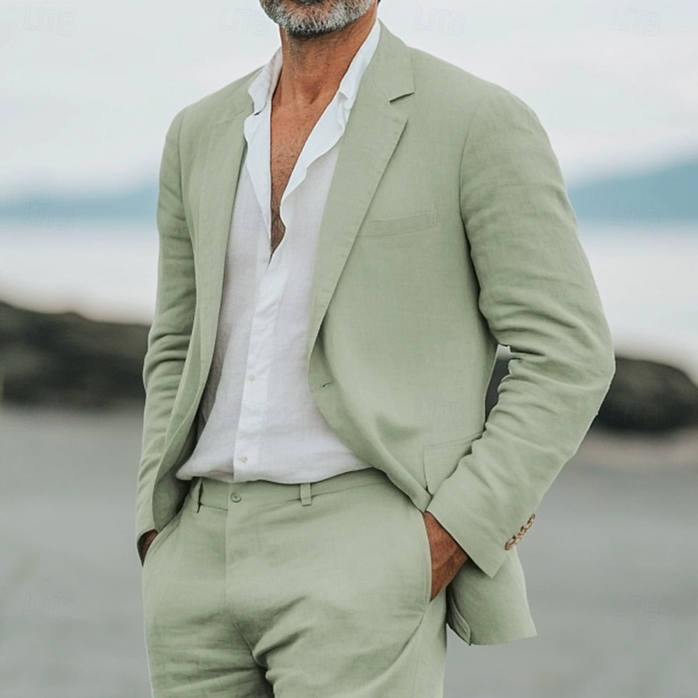Greg | Men’s Two Piece Tailored Suit Set
