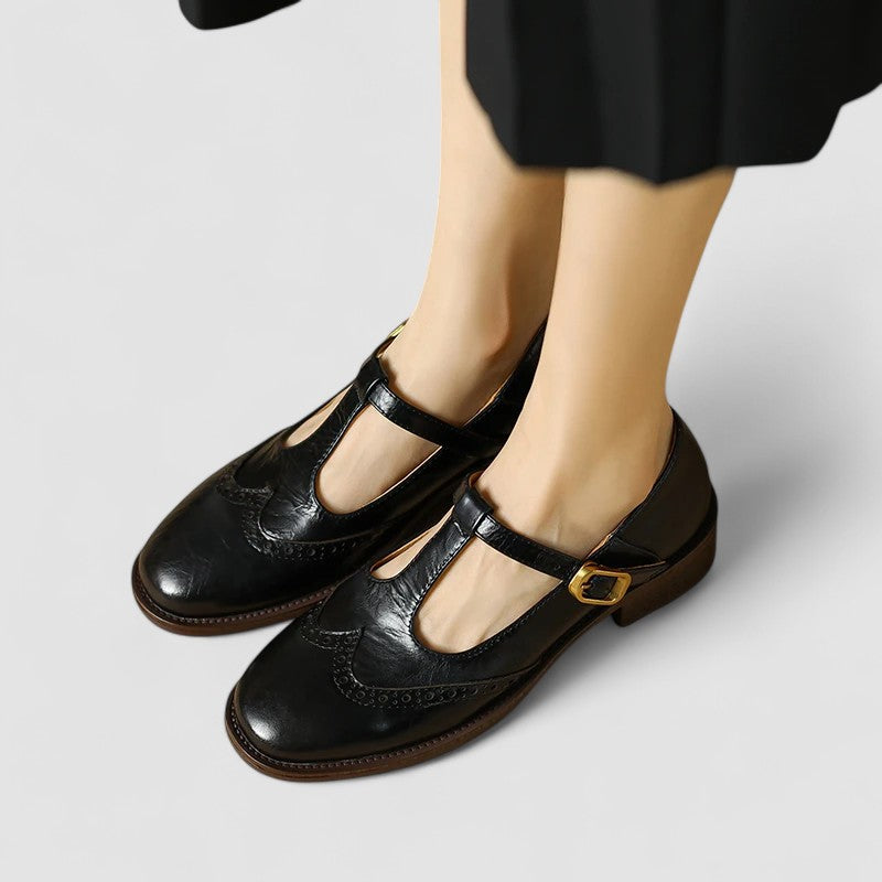 Gabriella | Women Spring Buckle Strap Mary Janes