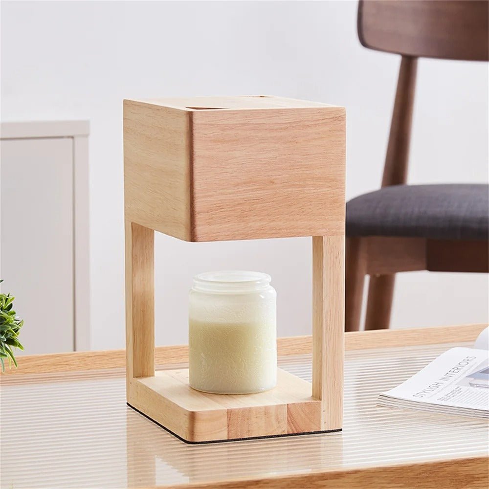 Table Lamp Candle Warmer Holder Indoor Dual Function Ambient Light