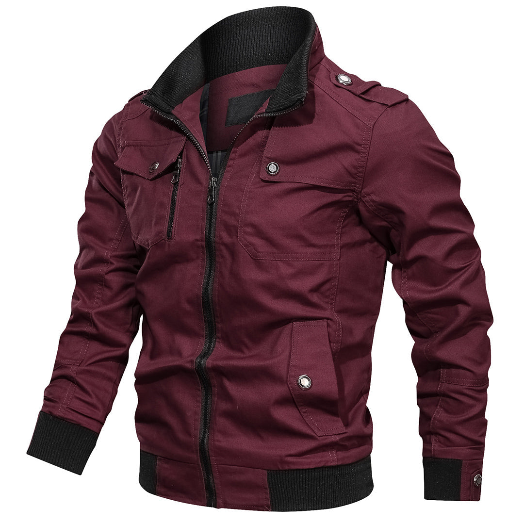 Christian | Multi Pocket Bomber Jacket For Men