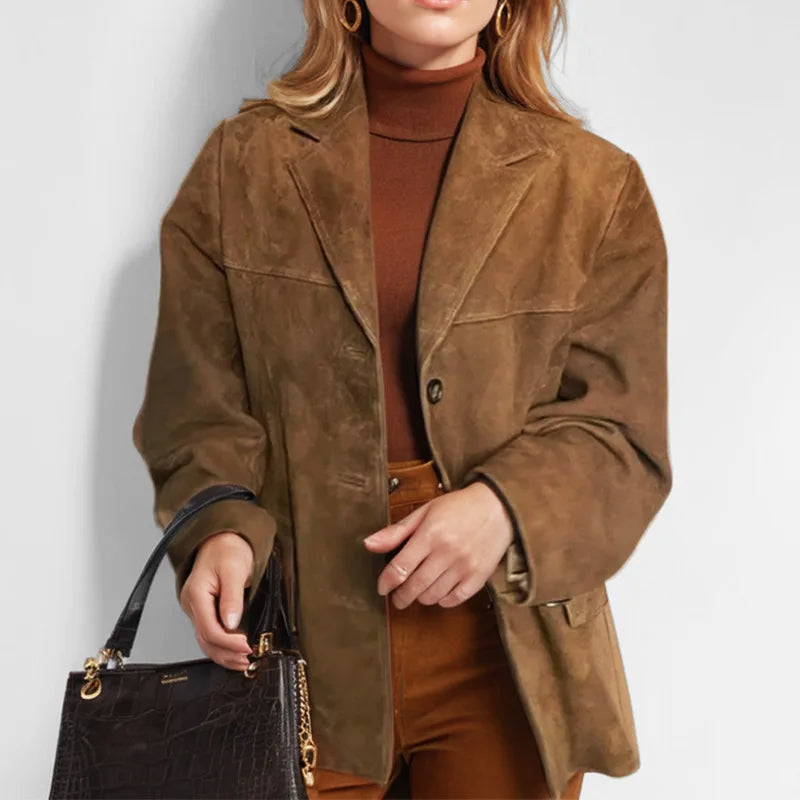 Mia | Women’s Stylish Button-Down Blazer Jacket