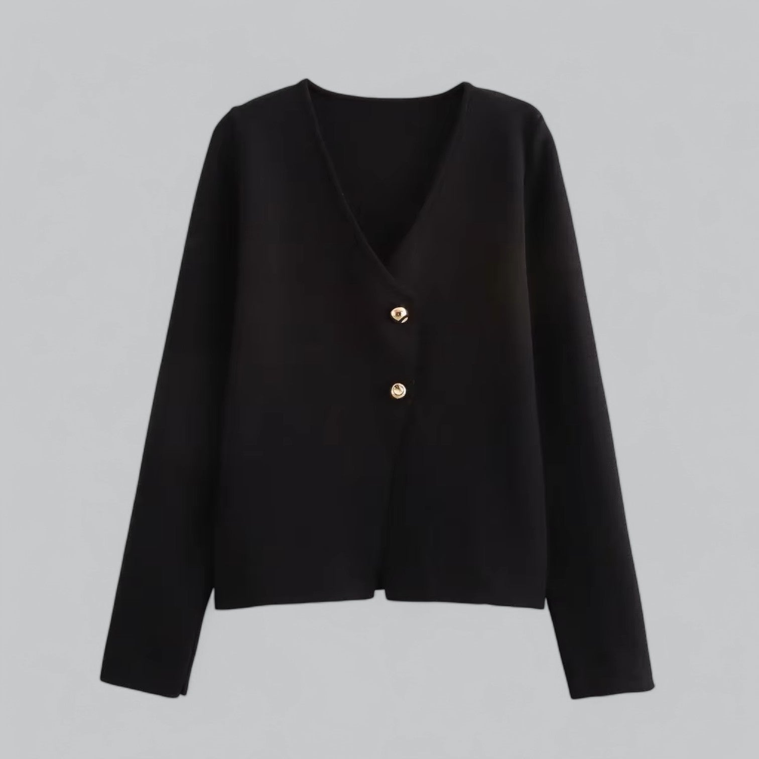 Grace | Women Spring Minimal Button Cardigan