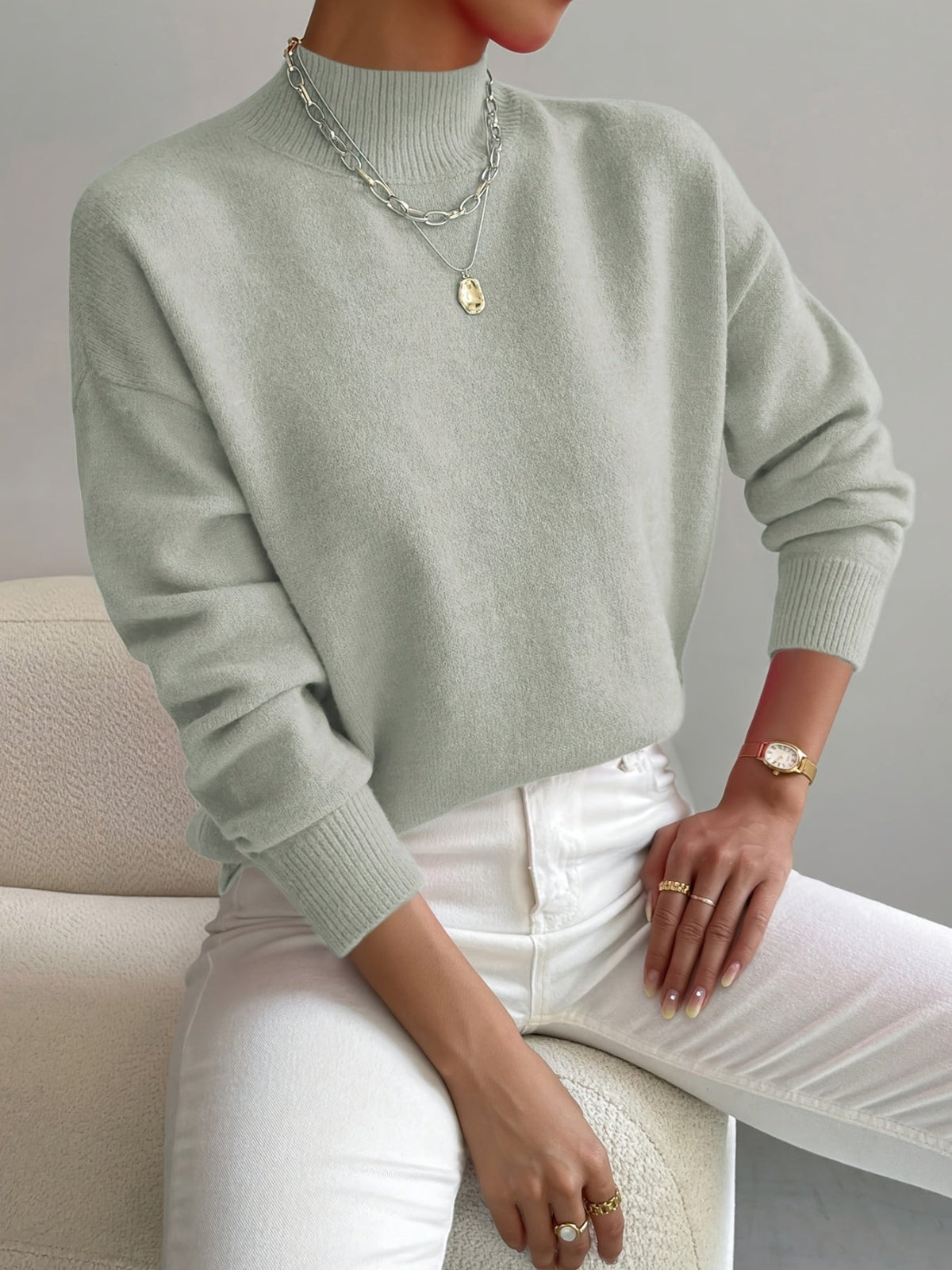 Madison | Women’s Winter Classic High Neck Sweater
