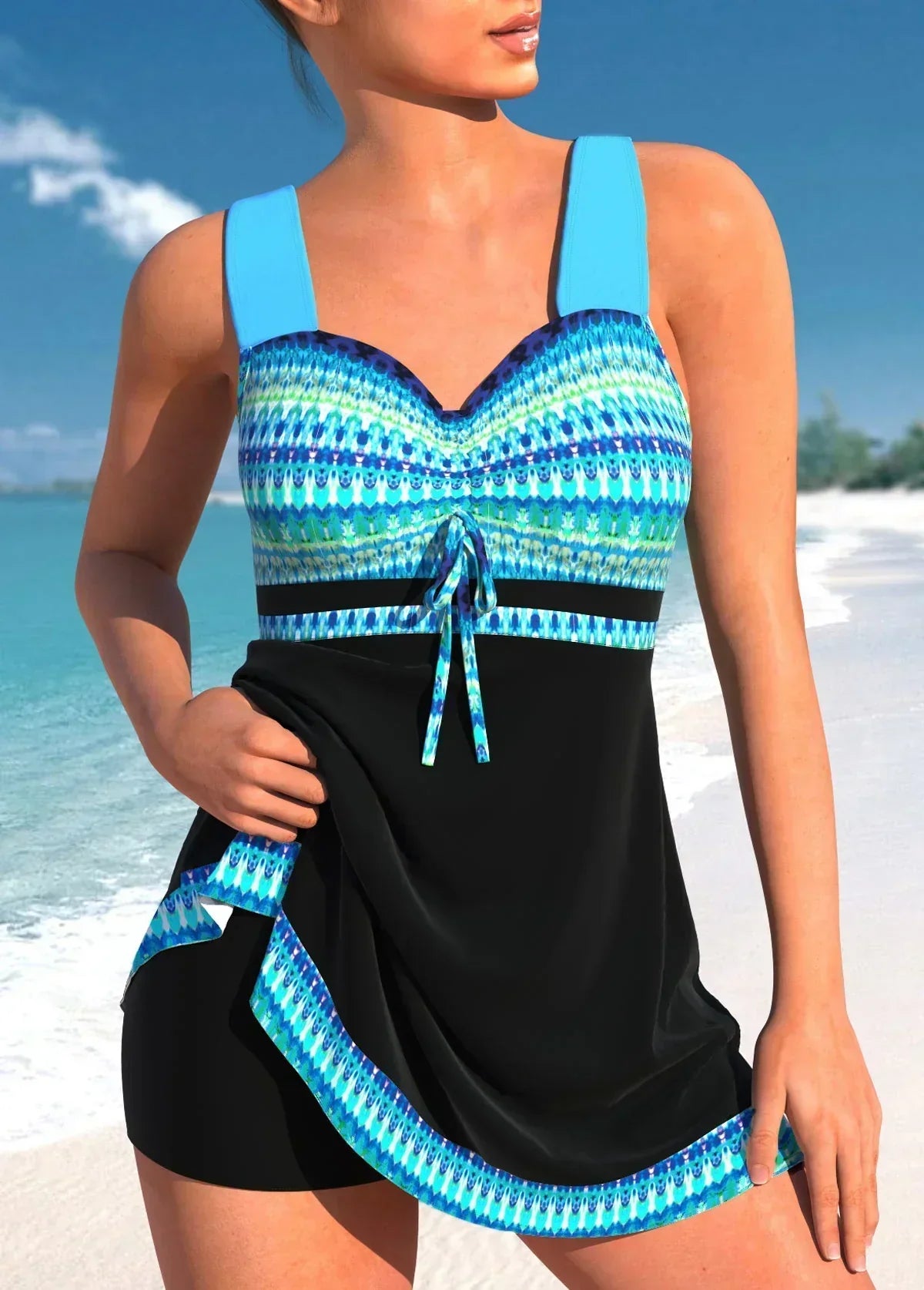 Samantha | Women Summer Swim Dress Swimsuit