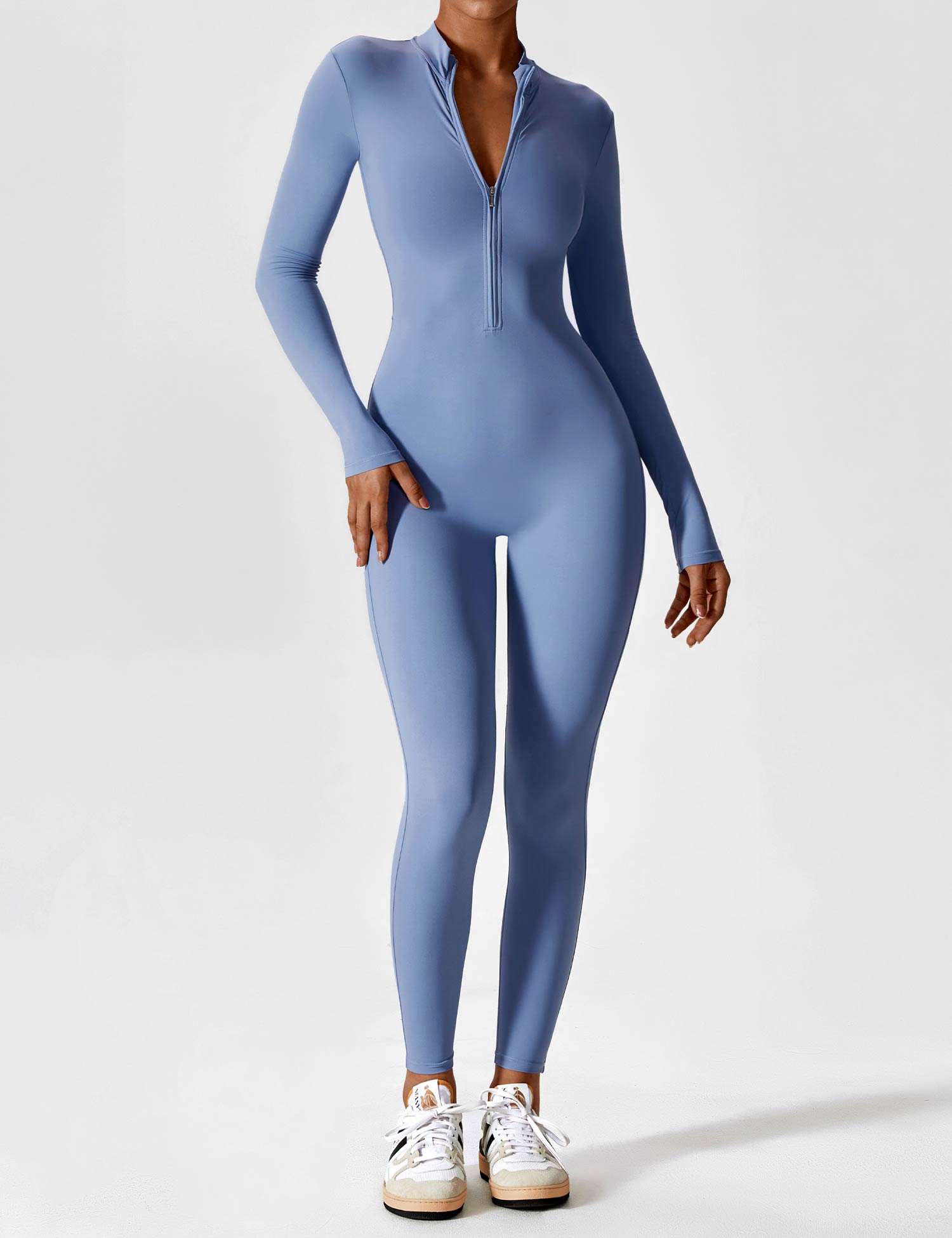 Penelope | Women’s Summer Long Sleeve Zip Set
