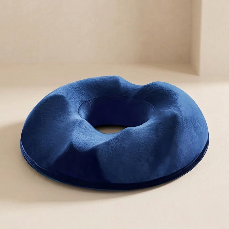 Chair Cushion Donut Memory Foam Polyurethane Ergonomic Seat Support Cushion
