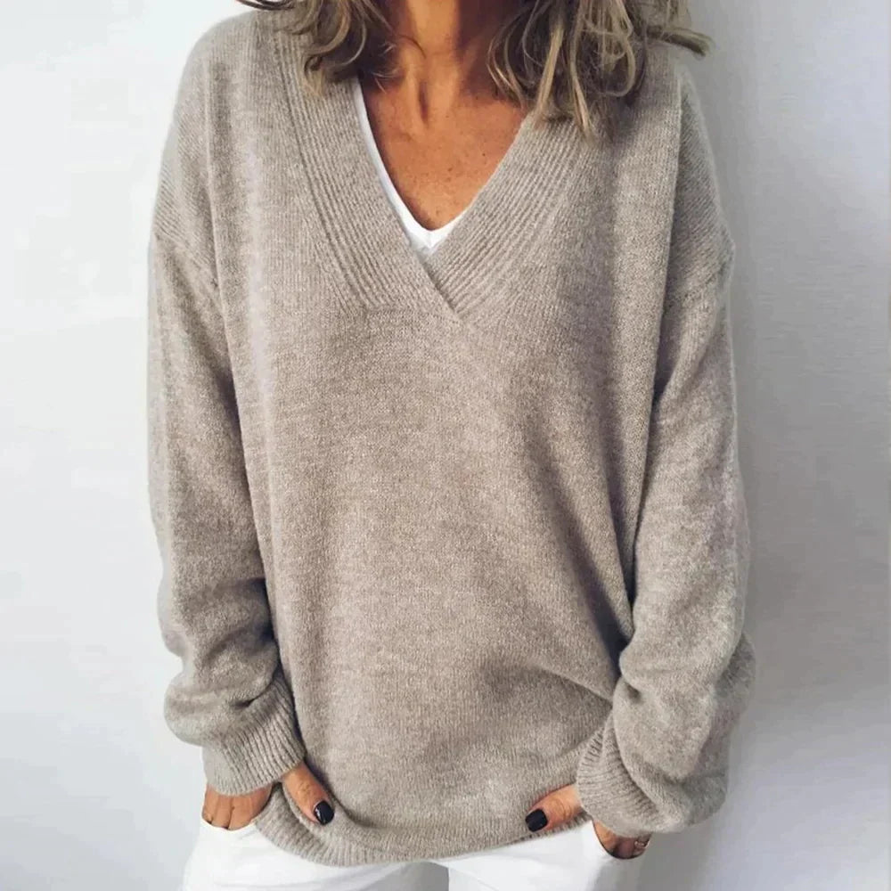 Hailey | Women Spring V Neck Sweater