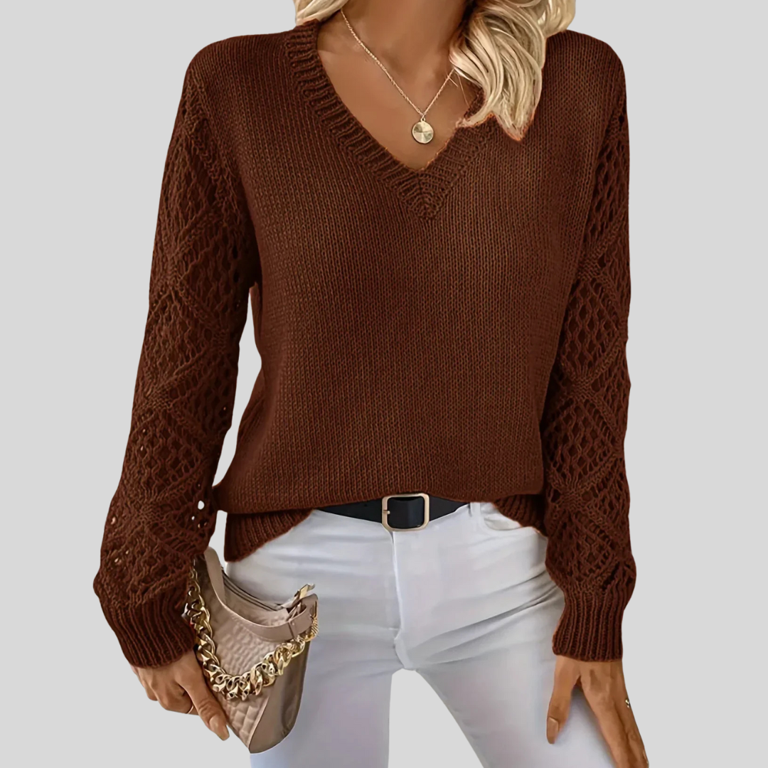 TARIN™ - Cosy V-Neck Pullover