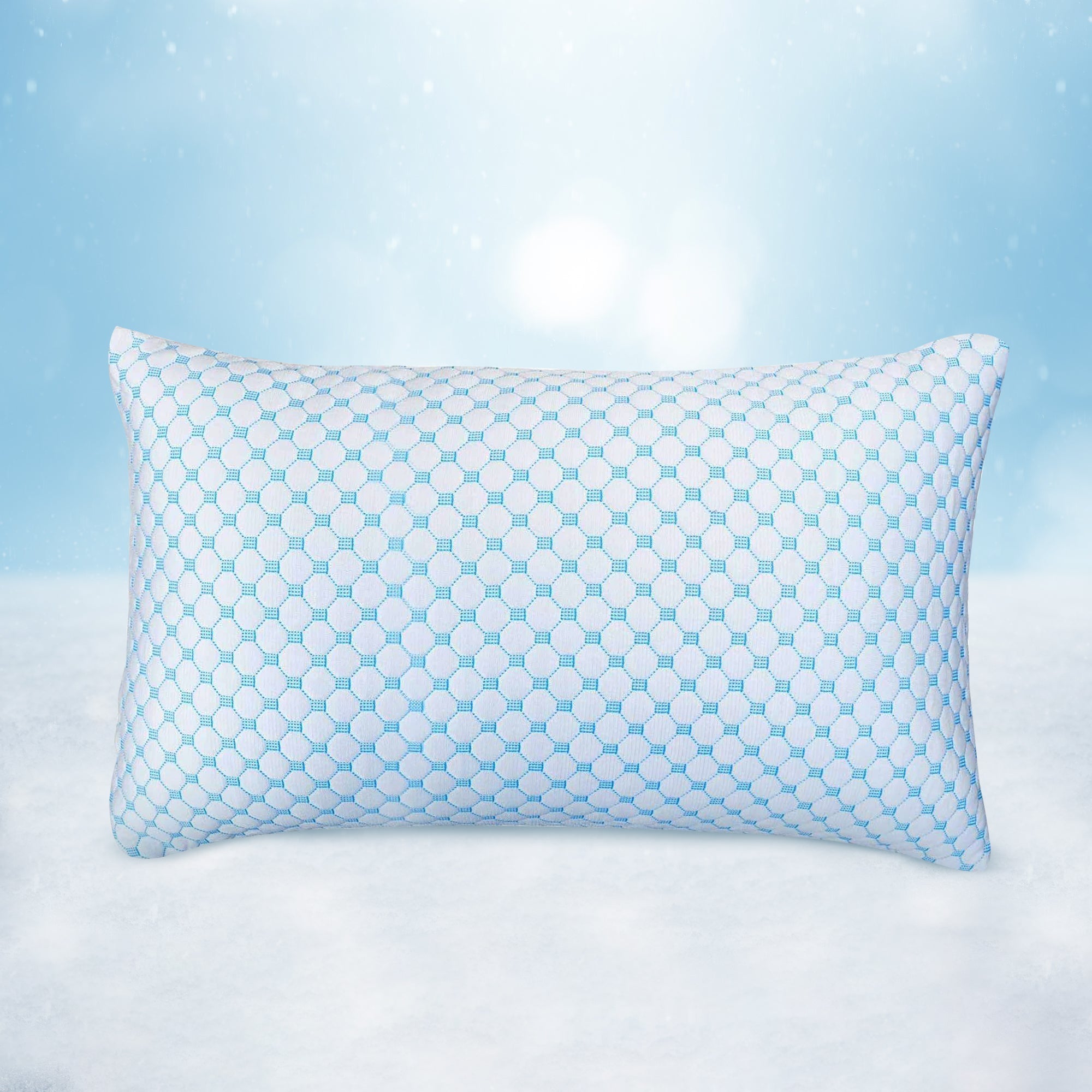 Cooling Gel Pillow for Side Sleepers – Ergonomic Support, Hypoallergenic Cover, Refreshing Sleep Solution