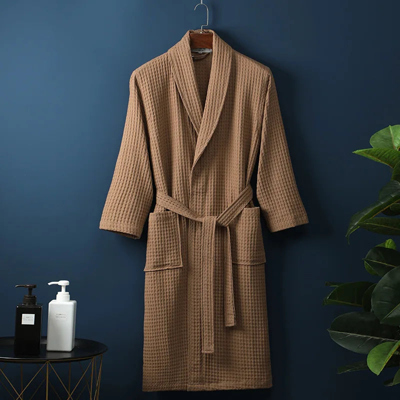 Luxury Cotton Bathrobe for Men & Women | Soft & Absorbent