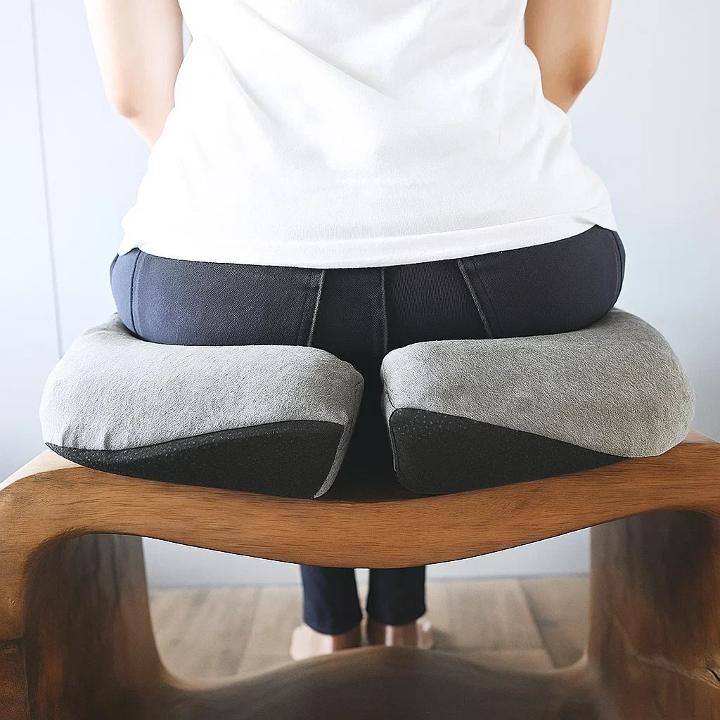 Memory Foam Orthopedic Seat Cushion – Tailbone, Sciatica and Lower Back Support for Comfortable Sitting