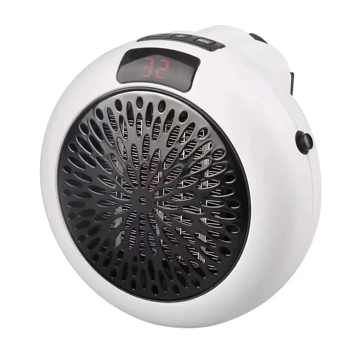 Electric Heater 800 W Compact Wall Mounted and Freestanding with Remote Control