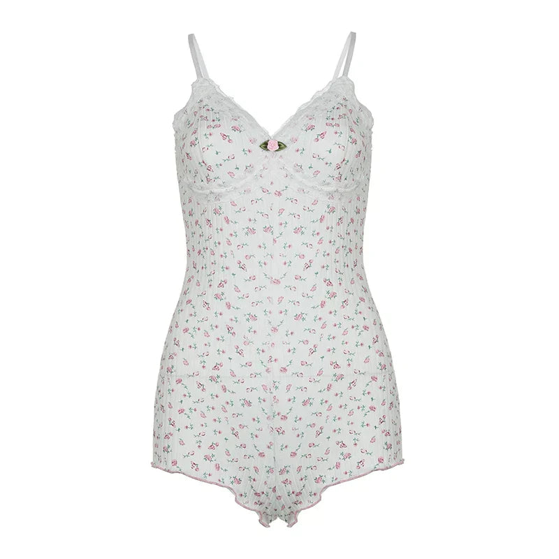 JOY™ – Dreamy Floral Sleeveless Bodysuit