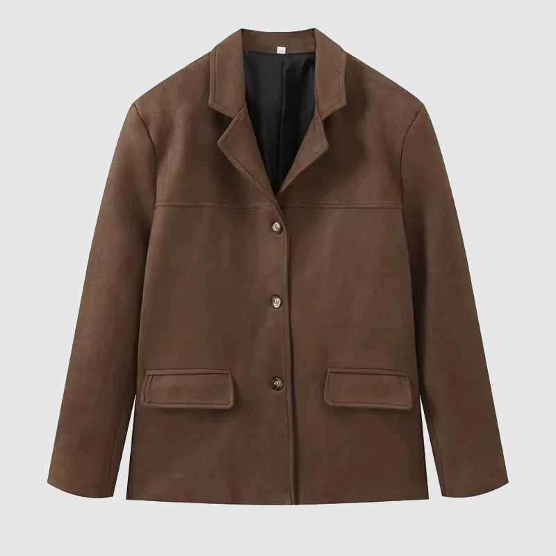 Mia | Women’s Stylish Button-Down Blazer Jacket