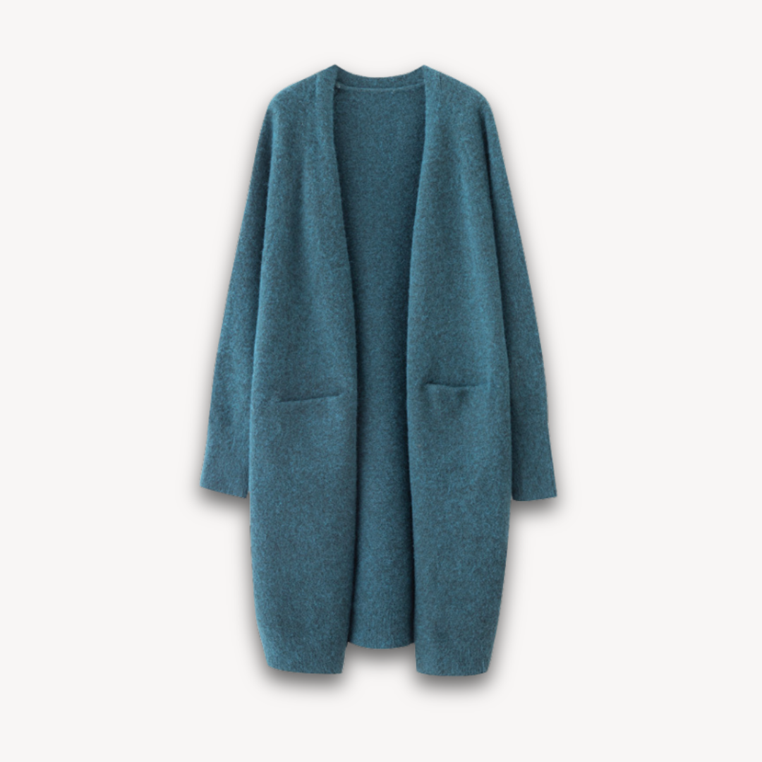 Ella | Women’s Spring Longline Open Front Cardigan