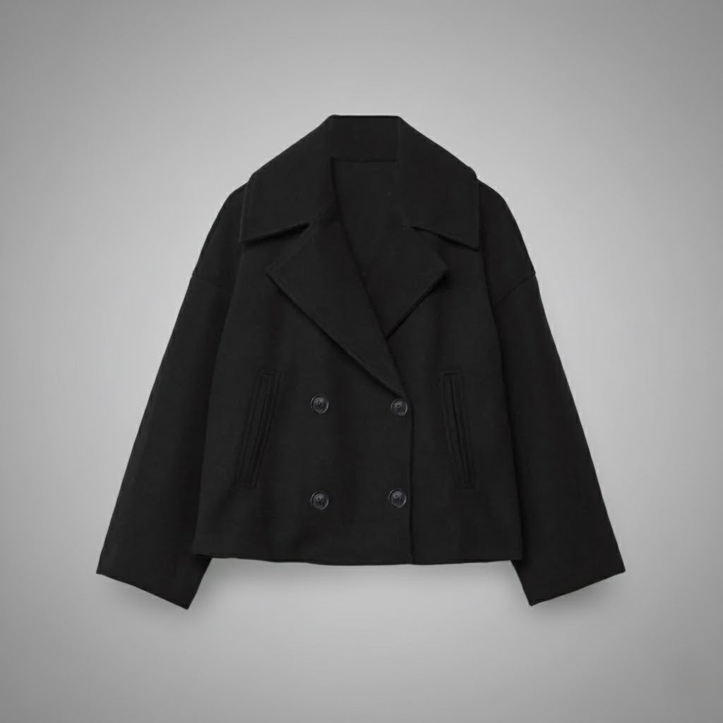 Georgia | Classic Double Button Short Jacket for Women