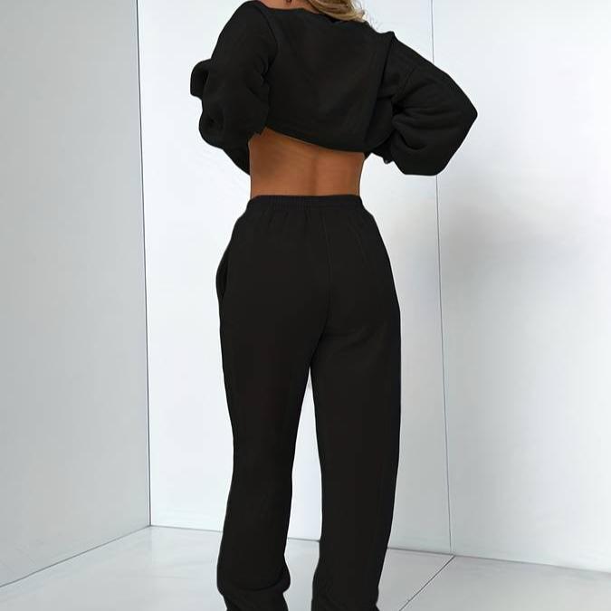 Jenna | Women’s Matching Sweatshirt And Jogger Set