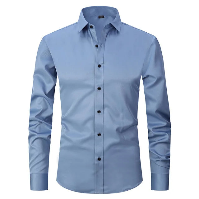 Kevin | Men's Slim-Fit Button-Down Shirt