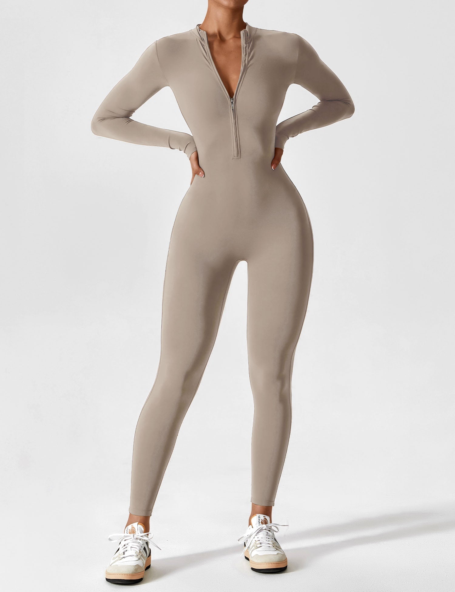 Penelope | Women’s Summer Long Sleeve Zip Set